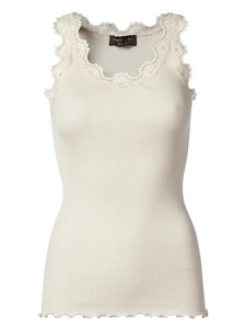 Rosemunde Top with Lace Trim
