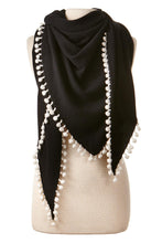 Load image into Gallery viewer, CAPTIVA CASHMERE POM POM WRAP
