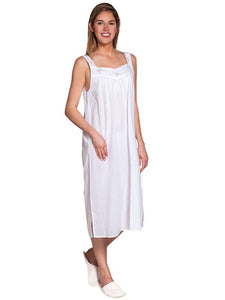 Jacaranda Living Lily Cotton Nightgown