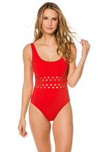 Load image into Gallery viewer, Karla Colletto Cut Out Underwire One Piece Swimsuit
