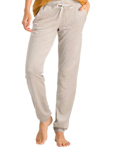 HANRO Favourites Velvet Long-Sleeve Pullover & Pant Set