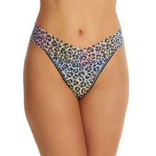 Load image into Gallery viewer, Hanky Panky Rainbow Leopard Original Rise Thong
