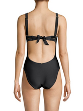 Load image into Gallery viewer, PilyQ Ellie Stitched Tie-Back One-Piece Swimsuit
