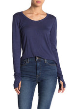 Load image into Gallery viewer, Michael Stars Scoop Neck Top with Thumbholes
